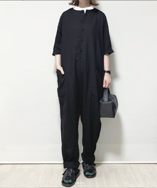 「Libra Cue」 オールインワン FREE ブラック レディース_画像8