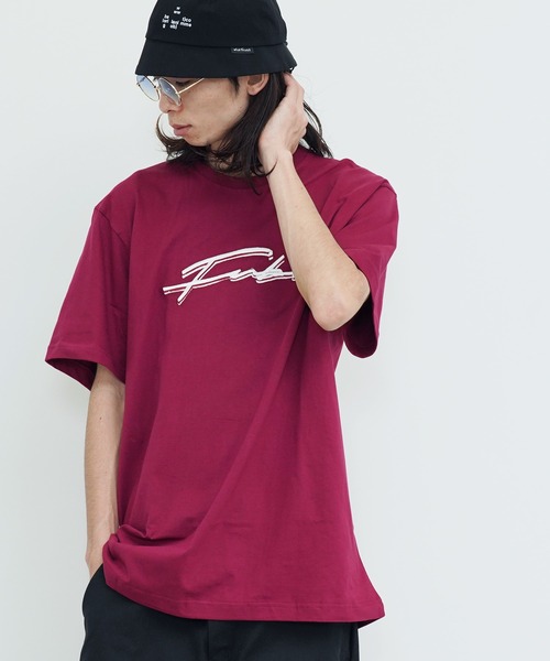 「FUBU」 半袖Tシャツ MEDIUM グリーン メンズ_画像3