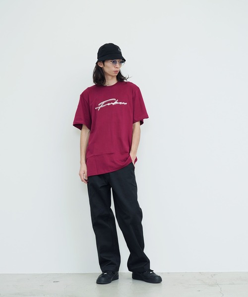 「FUBU」 半袖Tシャツ MEDIUM グリーン メンズ_画像5