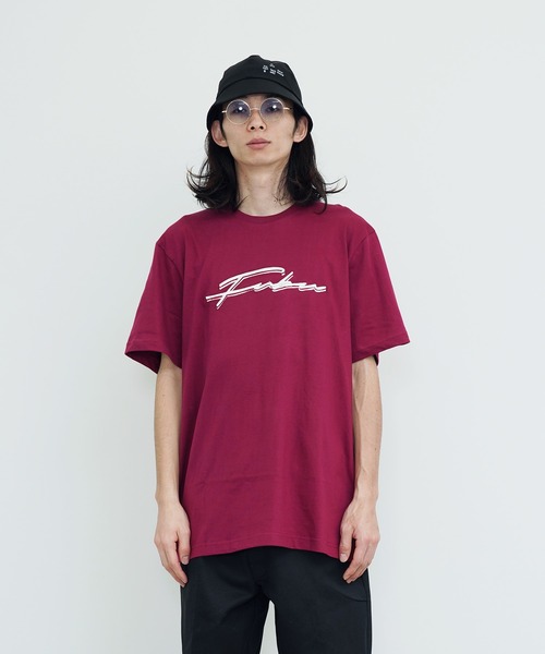 「FUBU」 半袖Tシャツ MEDIUM グリーン メンズ_画像7