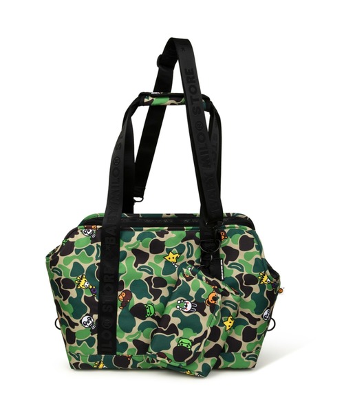 新品　A BATHING APE BABY MILO ABCカモ ペットキャリー BABY MILO STORE ペットキャリー ABC PET CARRIER : ZOZOTOWN Yahoo!店