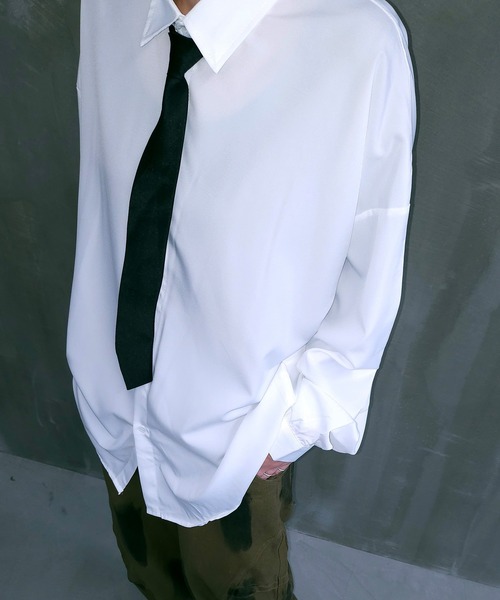 WESTBOY（ウエストボーイ） シャツ ネクタイ付き オーバーサイズ
