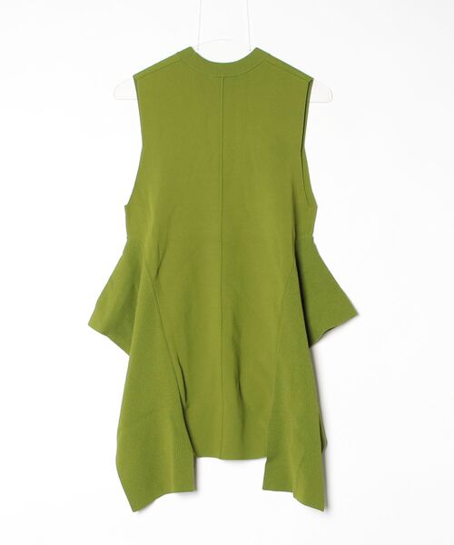 UN3D.（アンスリード） ノースリーブニット FREE ライム レディース