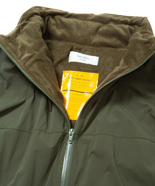 「Sandinista」 ナイロンブルゾン SMALL ブラック メンズ_画像4