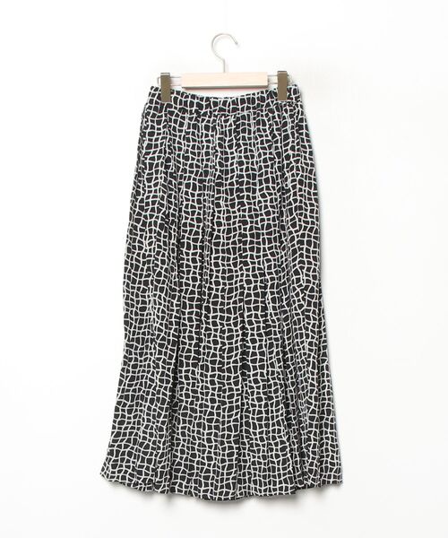 「FIL DE FER」 プリーツスカート FREE ブラック レディース_画像2