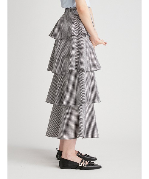 「FURFUR」 フリルスカート FREE ブラック レディース_画像8