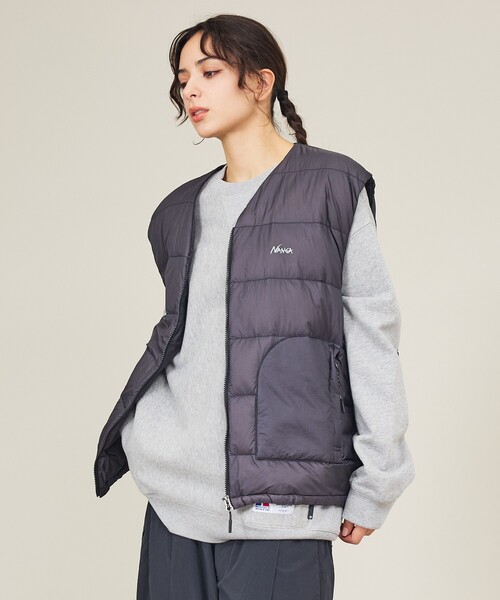 Nothing written ダウン　ベスト TRAIL BUM】 X 【NANGA】TOASTY DOWN VEST/【トレイルバム】 X