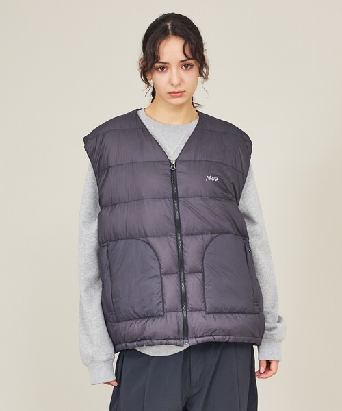 NANGA ナンガ N2600-0K009D ブラック SHEER DOWN VEST シアーダウンベスト M NANGA（ナンガ） ダウンベスト ベスト 「NANGA/ナンガ」SHEER DOWN