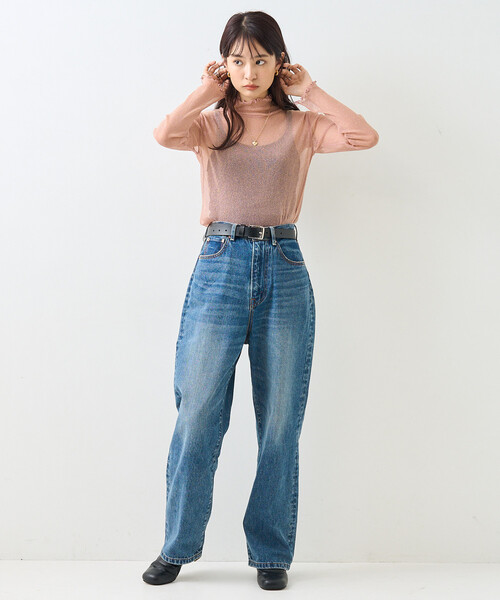 「FREAK'S STORE」 ベルト ONE SIZE ブラウン レディース_画像4