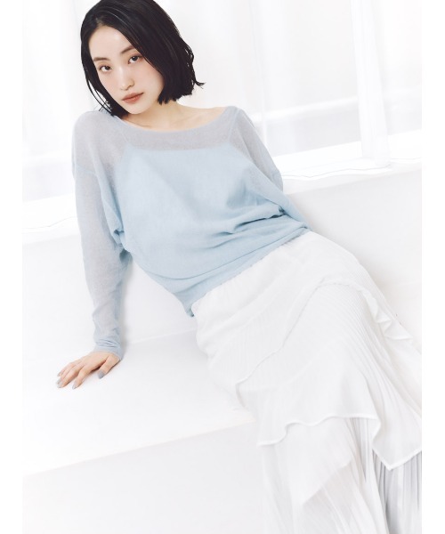 SNIDEL（スナイデル） ロング スカート Sustainableプリーツティアード