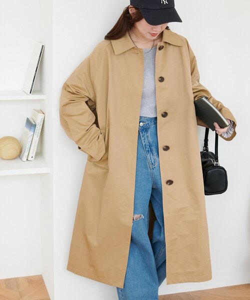A.P.C.（アーペーセー） ステンカラーコート 36 ブラック レディース