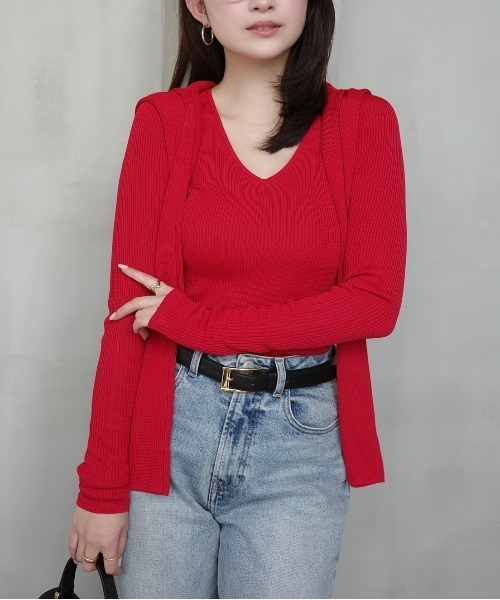 anuans（アニュアンス） ニット セーター リュクスビスコースニット