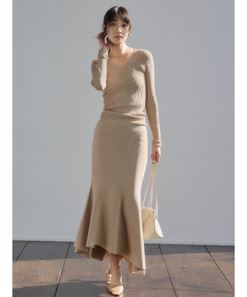 anuans（アニュアンス） ニット セーター リュクスビスコースニット