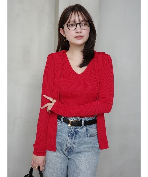 anuans（アニュアンス） ニット セーター リュクスビスコースニット