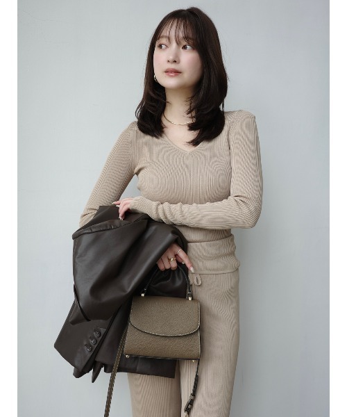 anuans（アニュアンス） ニット セーター リュクスビスコースニット