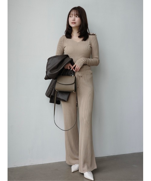 anuans（アニュアンス） ニット セーター リュクスビスコースニット