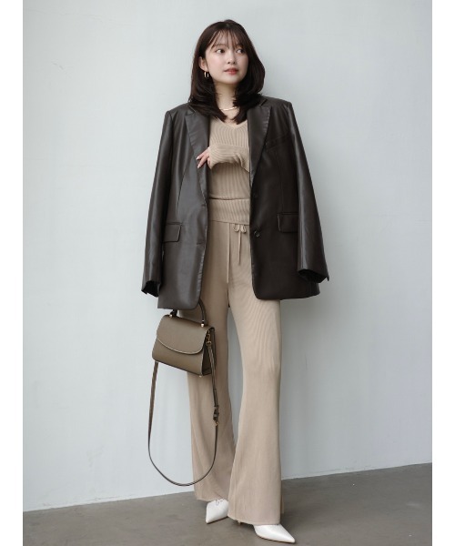 anuans（アニュアンス） ニット セーター リュクスビスコースニット