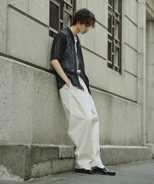 「Bleme」 チノパンツ M ベージュ メンズ_画像7