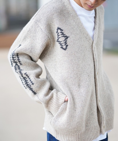 PENDLETON（ペンドルトン） ニットカーディガン L ベージュ メンズ