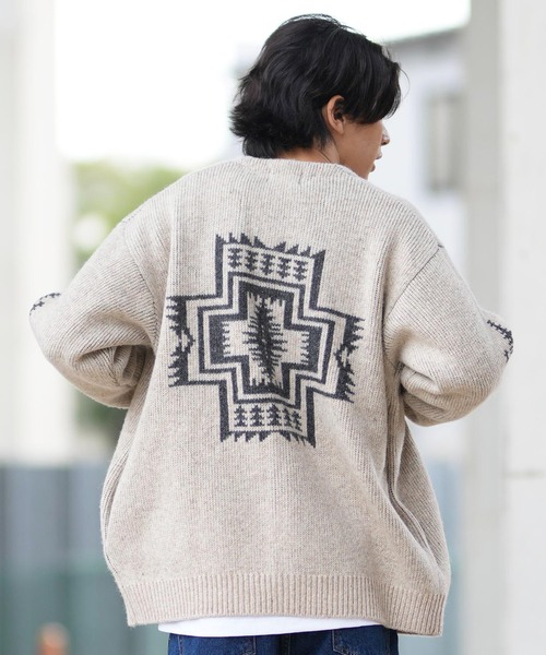 PENDLETON（ペンドルトン） ニットカーディガン L ベージュ メンズ