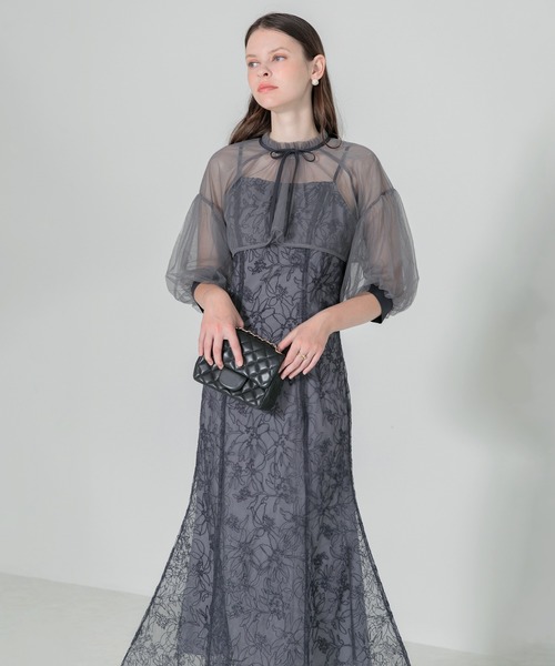 「Leja」 コンビワンピース SMALL ブルー レディース_画像4