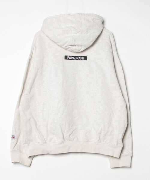 「Paragraph」 プルオーバーパーカー - グレー レディース_画像2