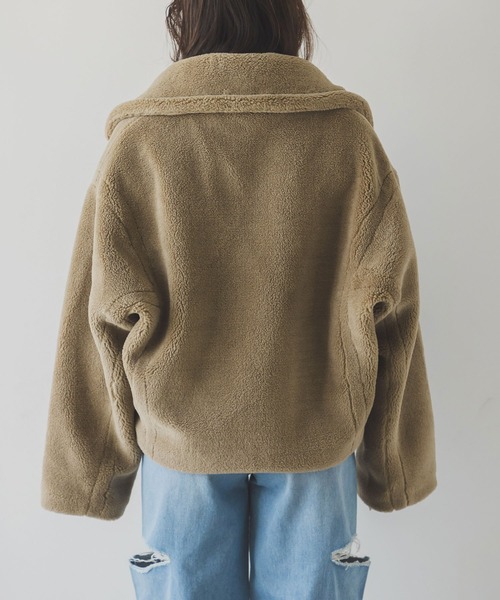 「rectangle」 ジャケット FREE アイボリー レディース_画像3