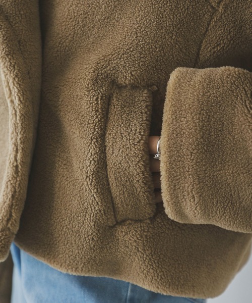 「rectangle」 ジャケット FREE アイボリー レディース_画像7