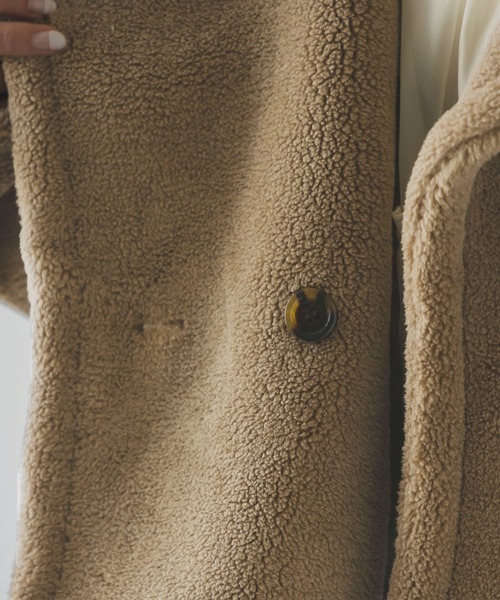 「rectangle」 ジャケット FREE アイボリー レディース_画像9