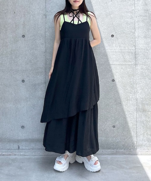 「PAGEBOY」 キャミソールワンピース FREE オフホワイト レディース_画像7