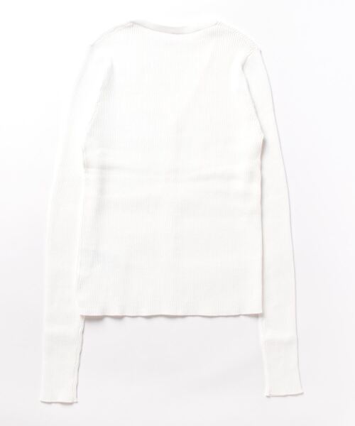 「Mila Owen」 ニットカーディガン 0 ダークブラウン レディース_画像3