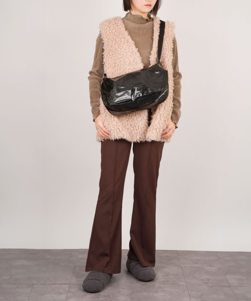 「Jack Gomme」 ショルダーバッグ FREE イエロー レディース_画像5