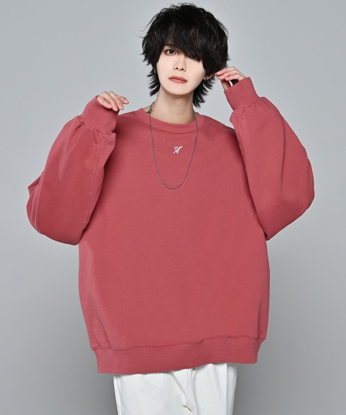 「ADRER」 スウェットカットソー LARGE ホワイト メンズ_画像2
