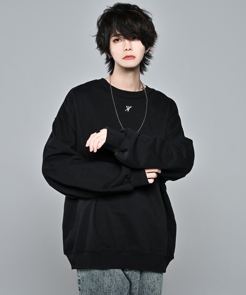 「ADRER」 スウェットカットソー LARGE ホワイト メンズ_画像7