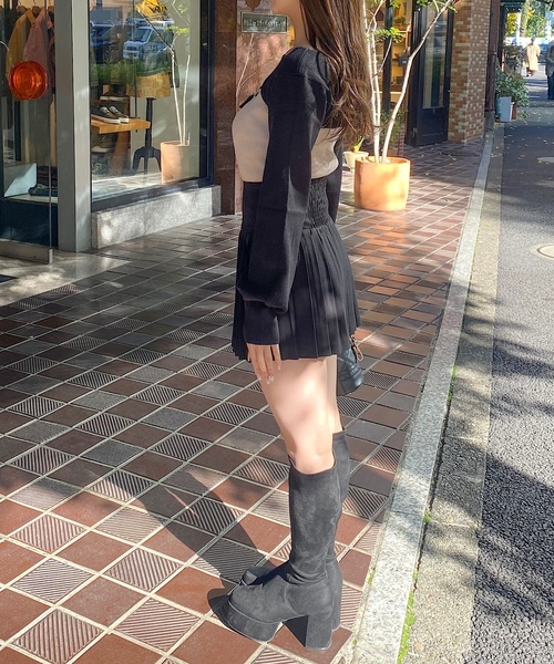 「NOMAE」 長袖ニット FREE アイボリー レディース_画像3