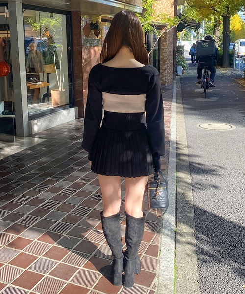 「NOMAE」 長袖ニット FREE アイボリー レディース_画像4