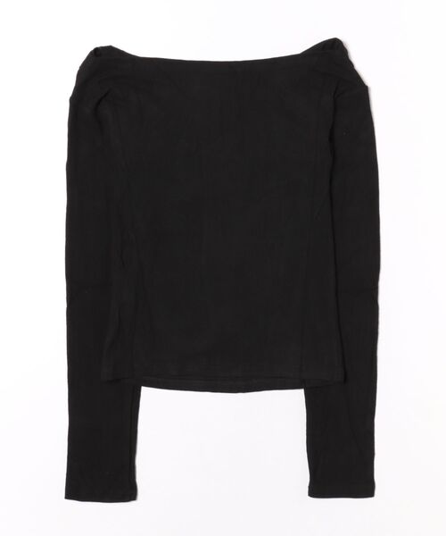 「ENVYM」 長袖カットソー FREE ネイビー レディース_画像2