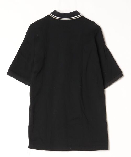 FRED PERRY（フレッドペリー） 半袖ポロシャツ M ブラック メンズ 