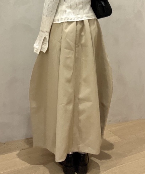 【'26SS】スタイルミキサーSTYLEMIXER ヘムバルーンスカート ヘムタックバルーンスカート（スカート）｜STYLEMIXER（スタイル