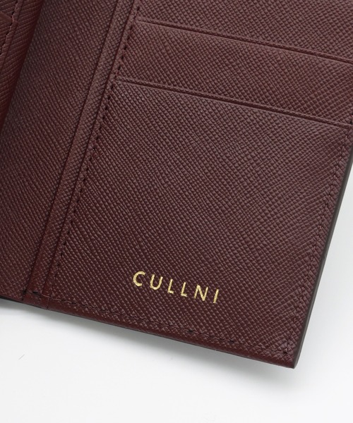 二つ折り財布 財布 Leather Clasp Belt Wallet メンズ レディースの画像