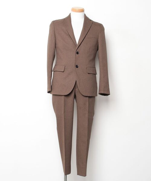 【BEAUTY & YOUTH】ビューティーアンドユース スーツ　ブラウン　L BEAUTY＆YOUTH UNITED ARROWS スーツ S ブラウン メンズ : ZOZOTOWN