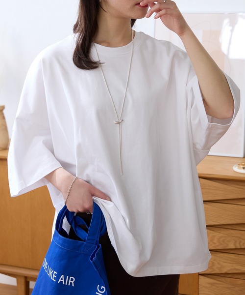 MONO-MART（モノマート） tシャツ 半袖 「UVカット/接触冷感」ゆるっと
