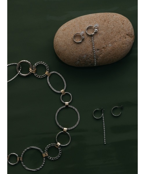 ネックレス 「ROOM.THE.ROOM」Metal circle necklace ネックレス レディース