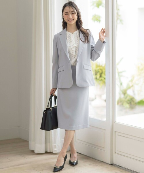 「ANY SIS」 テーラードジャケット 2 ベージュ レディース_画像3