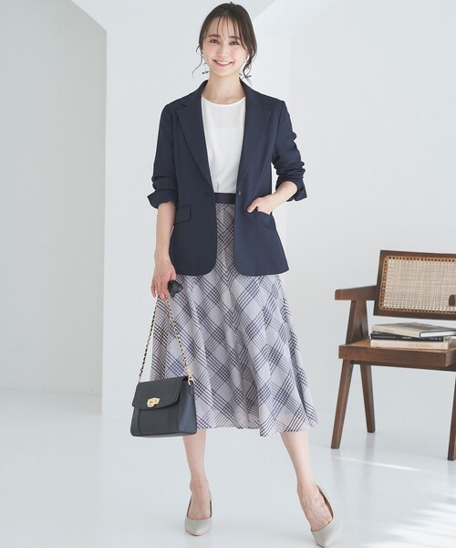 「ANY SIS」 テーラードジャケット 2 ベージュ レディース_画像5