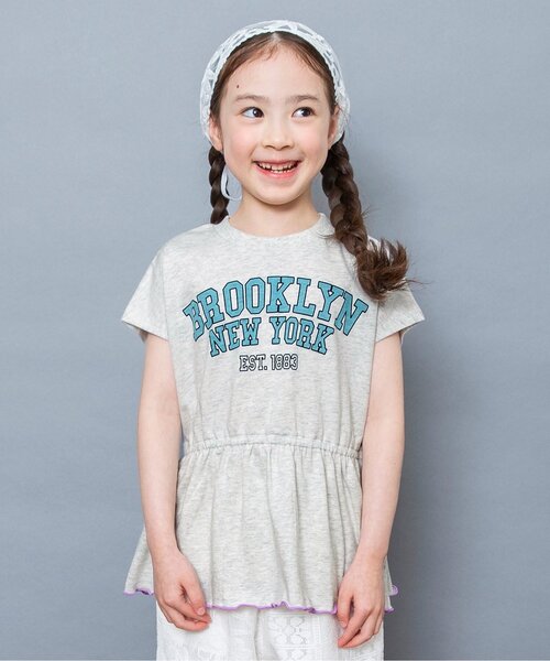 BREEZE（ブリーズ） tシャツ 「WEB限定」チュニックカレッジ半袖T