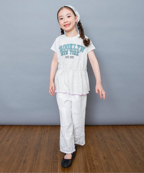 BREEZE（ブリーズ） tシャツ 「WEB限定」チュニックカレッジ半袖T