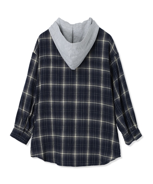 「BISKEE」 「KIDS」長袖シャツ 140cm ネイビー キッズ_画像3