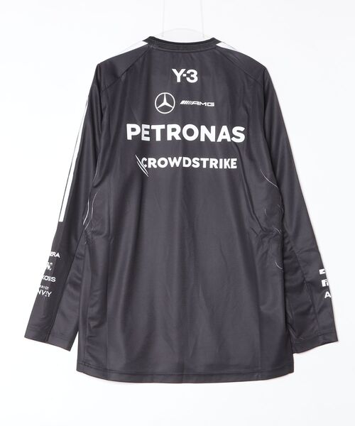 Y-3 tシャツ MERCEDES - AMG PETRONAS FORMULA 1 TEAM DRIVER LONG