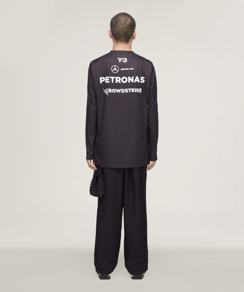 Y-3 tシャツ MERCEDES - AMG PETRONAS FORMULA 1 TEAM DRIVER LONG